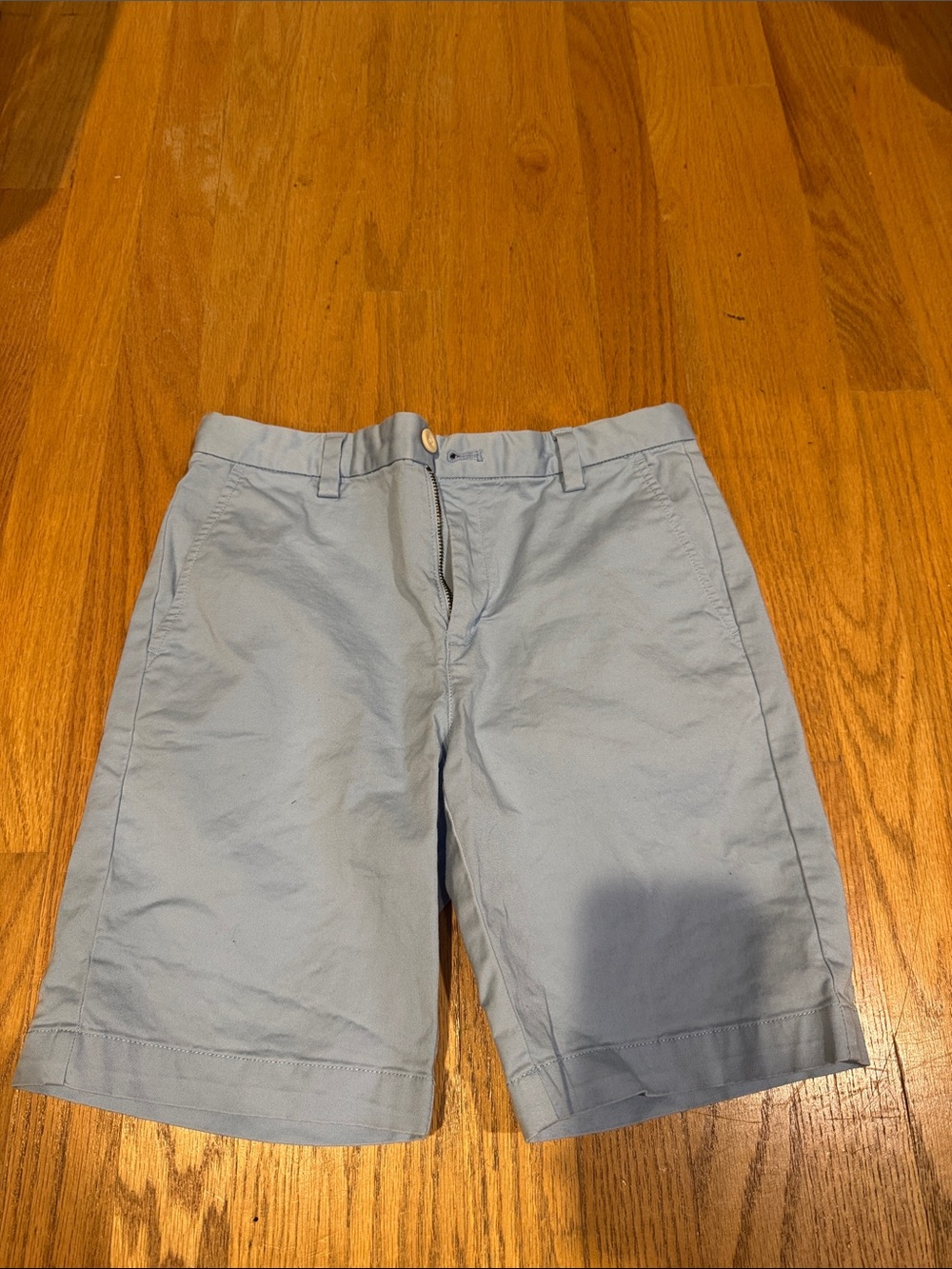 Boys Light Blue Cotton Chino Shorts Vineyard vines